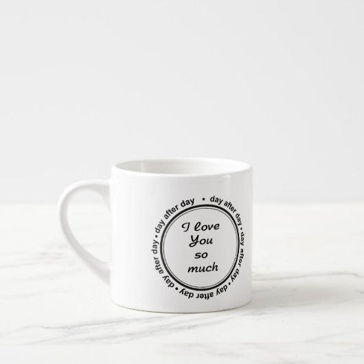 愛してる エスプレッソカップ (左)