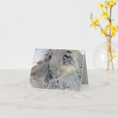 愛してる_ カード (黄色い花)