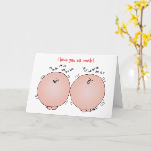 愛してる！ カード (黄色い花)