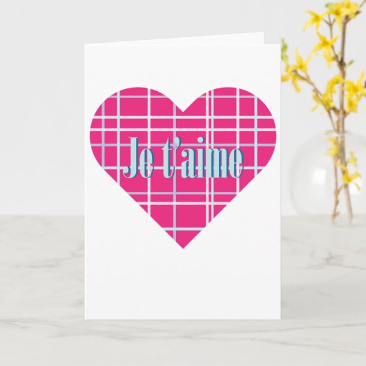 愛してる カード (黄色い花)