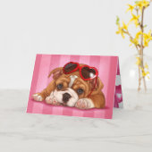 愛してる カード (黄色い花)