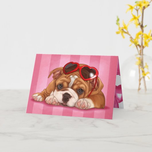 愛してる カード (黄色い花)