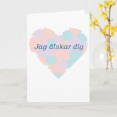 愛してる カード (黄色い花)