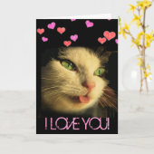 愛してる カード (黄色い花)