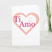 愛してる カード (正面)