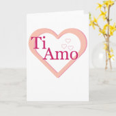 愛してる カード (黄色い花)