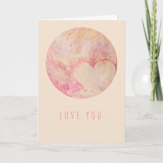 愛してる カード (正面)