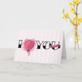 愛してる… カード (黄色い花)