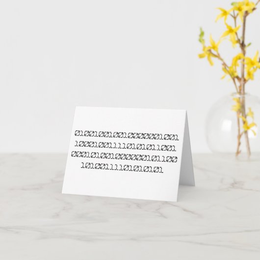 愛してる カード (黄色い花)