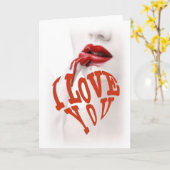 愛してる カード (黄色い花)