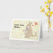 愛してる… カード (黄色い花)