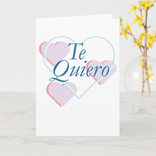 愛してる カード (黄色い花)