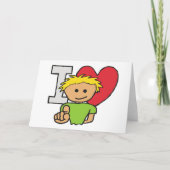 愛してる カード (正面)