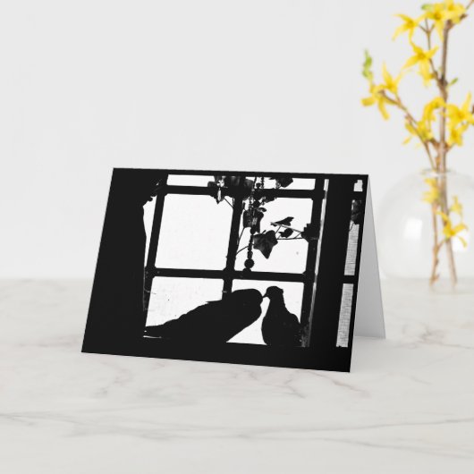 愛してる カード (黄色い花)