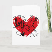 愛してる カード (正面)