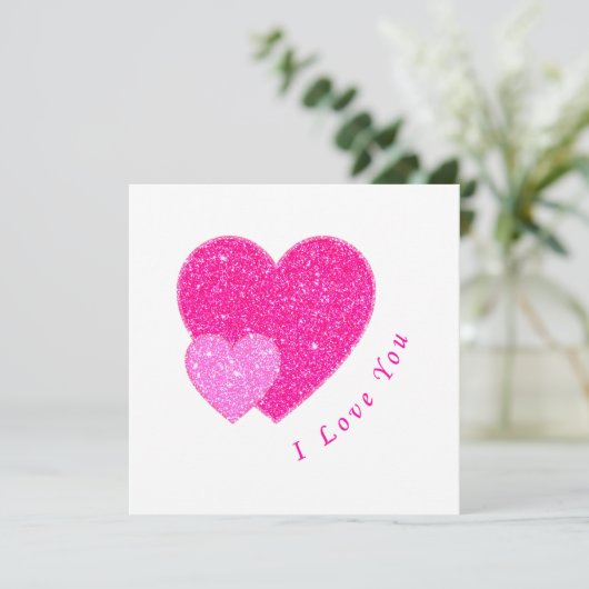 愛してる カード (スタンド正面)