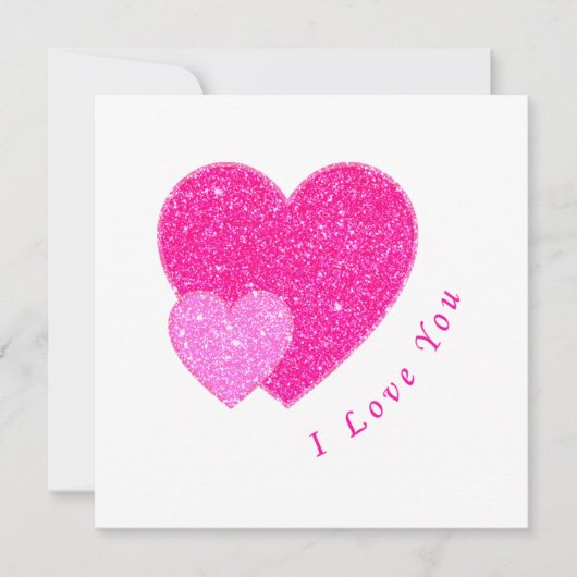 愛してる カード (正面)