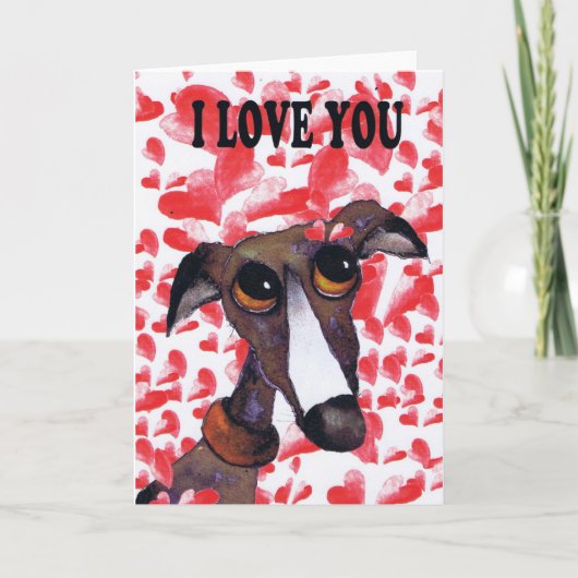 愛してる カード (正面)