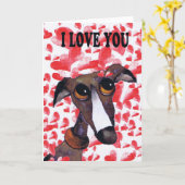 愛してる カード (黄色い花)