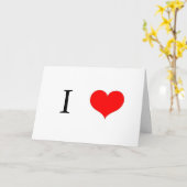 愛してる…カード カード (黄色い花)