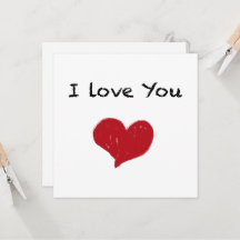「愛してる」カード