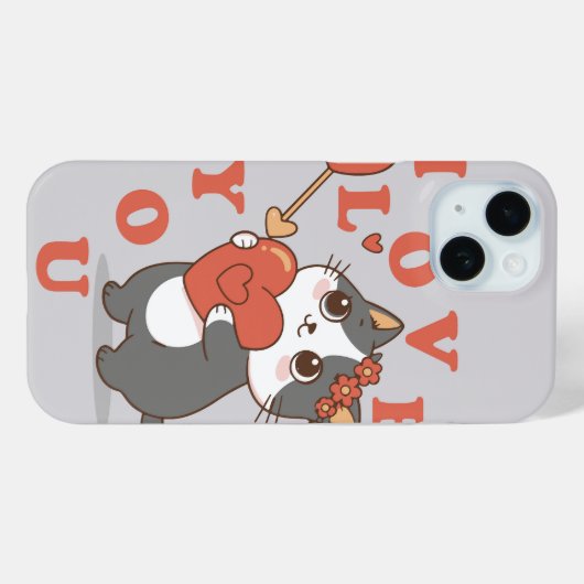 愛してる、キティ Case-Mate iPhoneケース (裏面 (横))