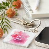 愛してる キーホルダー (正面右)