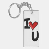 愛してる キーホルダー (正面左)