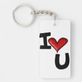愛してる キーホルダー (正面)