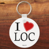 愛してる キーホルダー (正面)