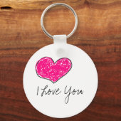 愛してる キーホルダー (正面)