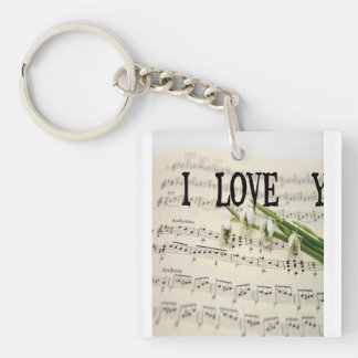 愛してる キーホルダー