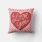 愛してる クッション (裏面)