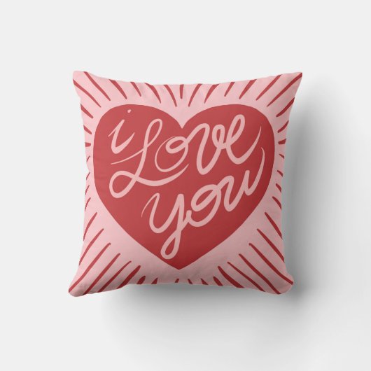 愛してる クッション (裏面)