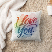愛してる クッション (ブランケット)