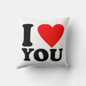 愛してる クッション (裏面)