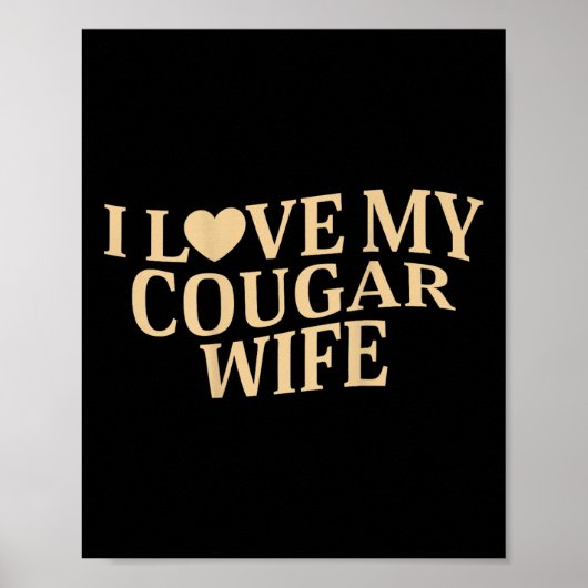 愛してる、クーガーの妻 愛してる、クーガーの妻 ( オン ) ポスター (正面)