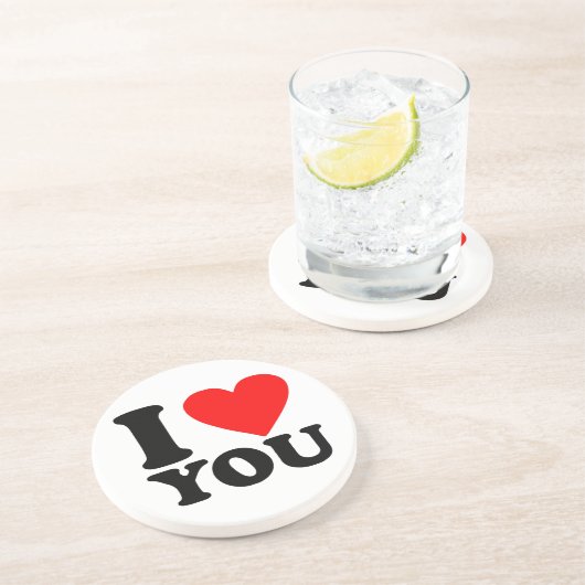 愛してる コースター (側面)