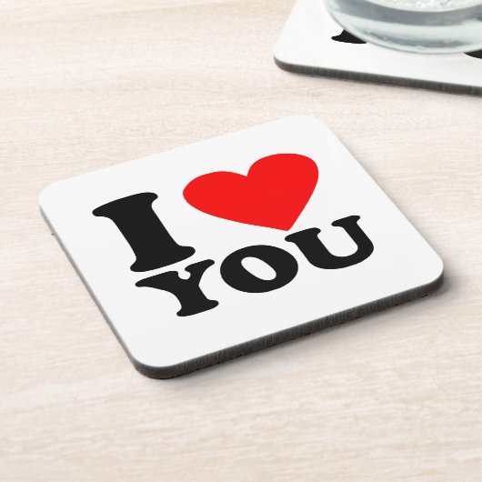 愛してる コースター (左側)