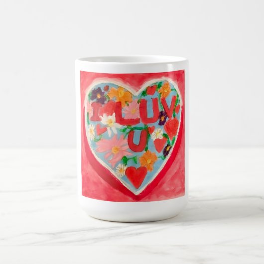 愛してる コーヒーマグカップ (中央)