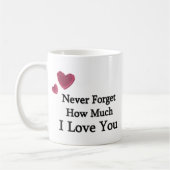 愛してる コーヒーマグカップ (左)