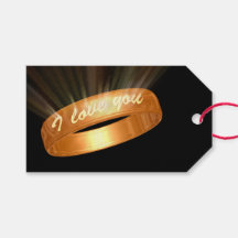 "愛してる" ゴールドリング