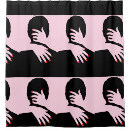 愛してる シャワーカーテン