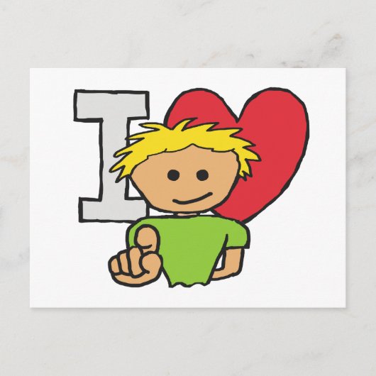 愛してる シーズンポストカード (正面)