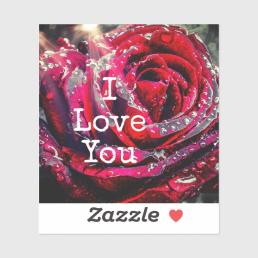 愛してる シール (シート)