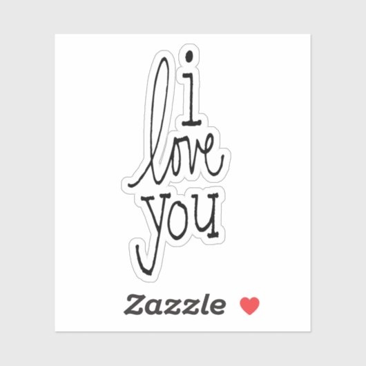 愛してる シール (シート)