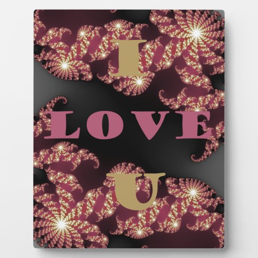 愛してる、スイートハート フォトプラーク (正面)