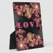 愛してる、スイートハート フォトプラーク (側面)