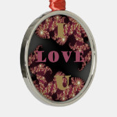 愛してる、スイートハート メタルオーナメント (右)