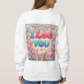 愛してる スウェットシャツ (裏面)